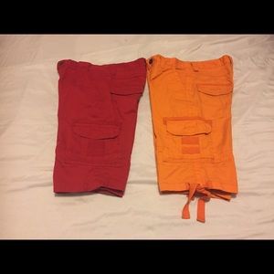 Boys pair of cargo shorts